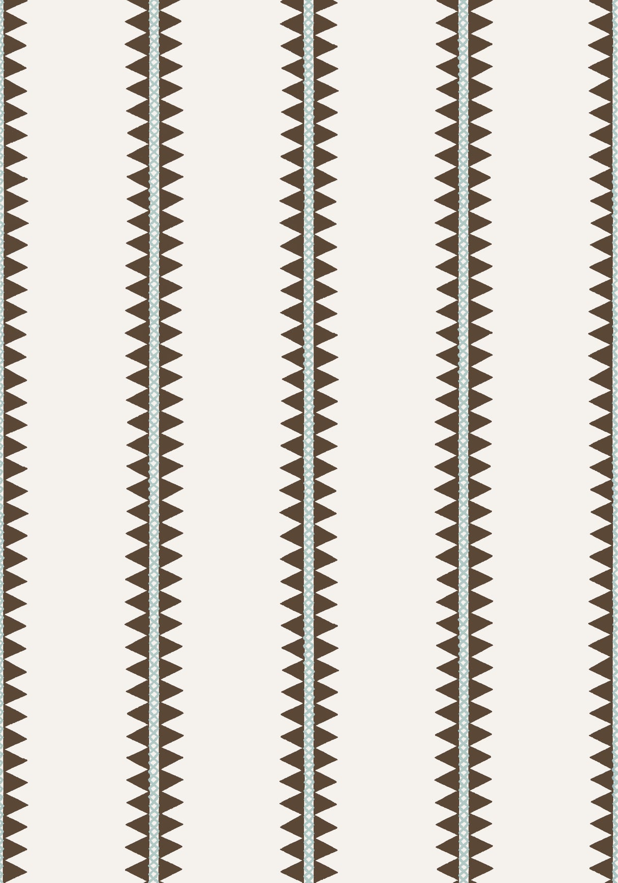 Thibaut T13246 RENO STRIPE Brown Wallpaper