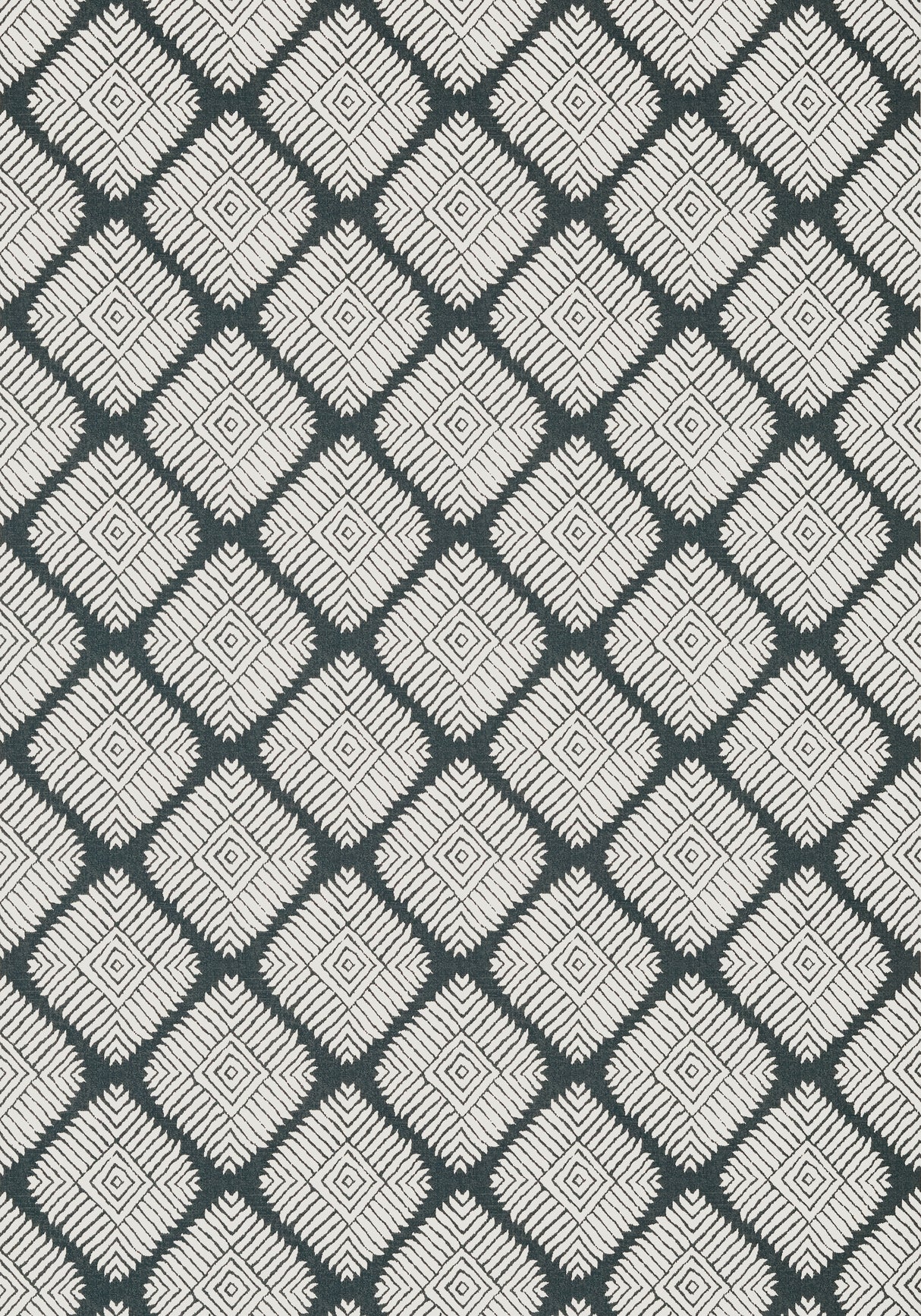 Thibaut T13250 AUSTIN DIAMOND Black Wallpaper