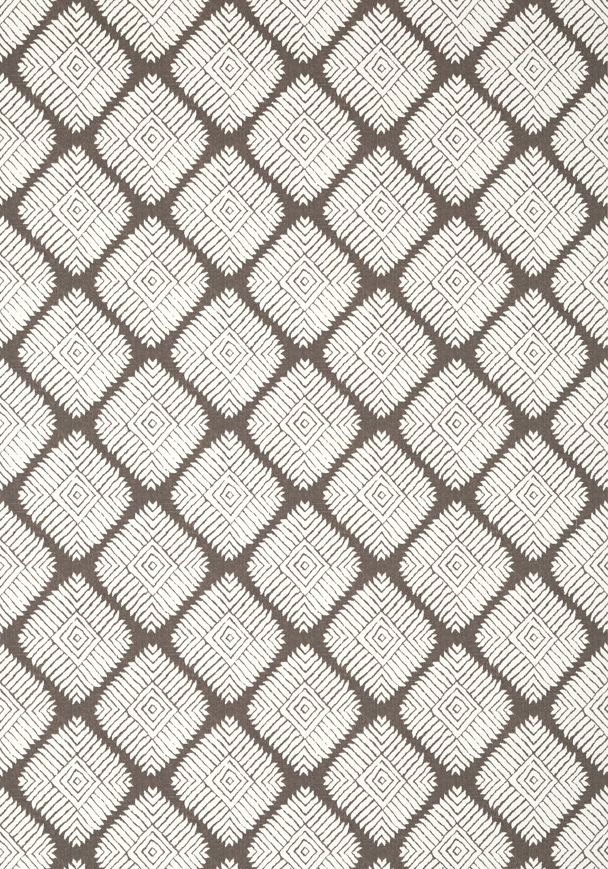Thibaut T13252 AUSTIN DIAMOND Brown Wallpaper