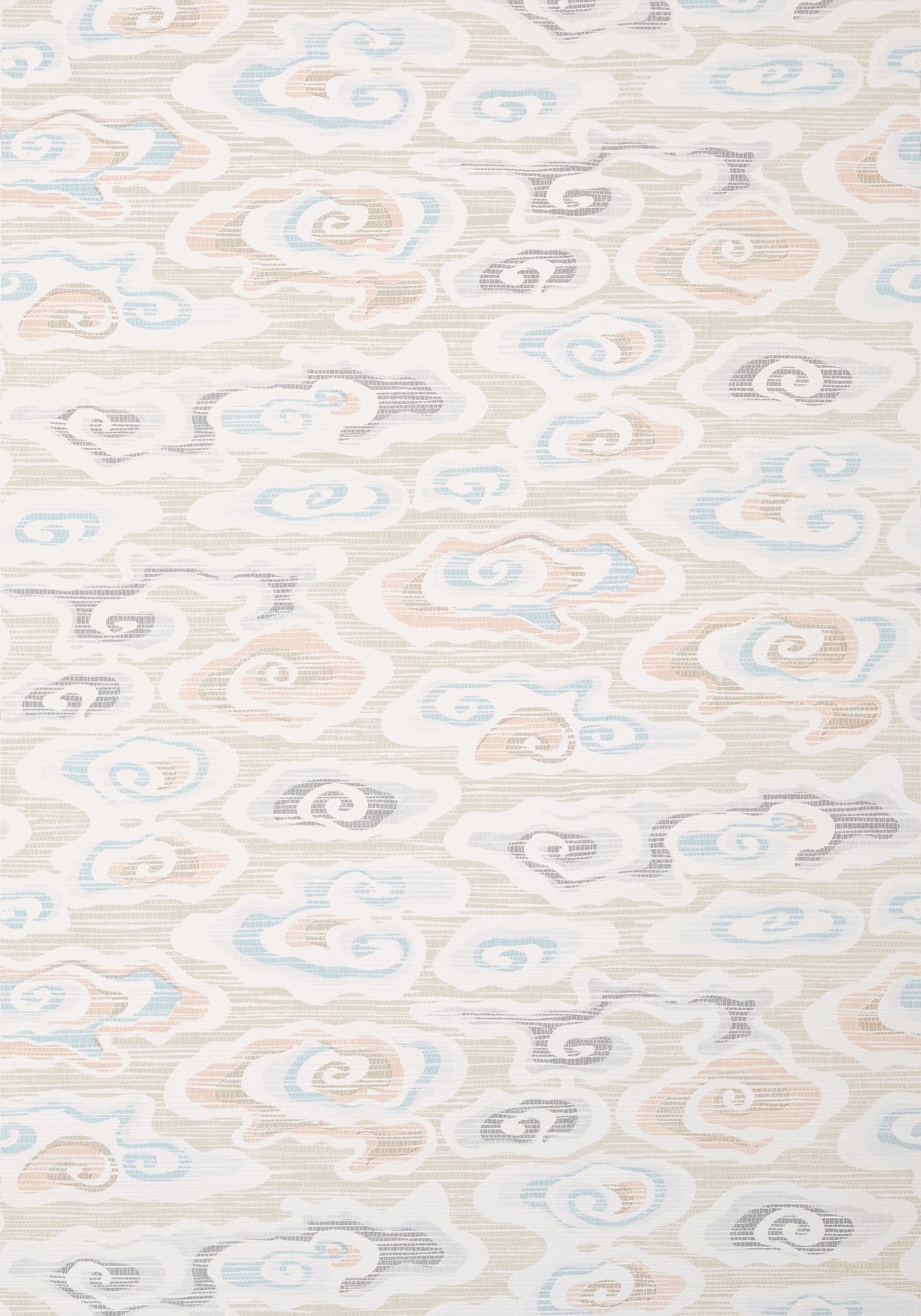 Thibaut T13321 CLEAR CLOUDS Beige Wallpaper