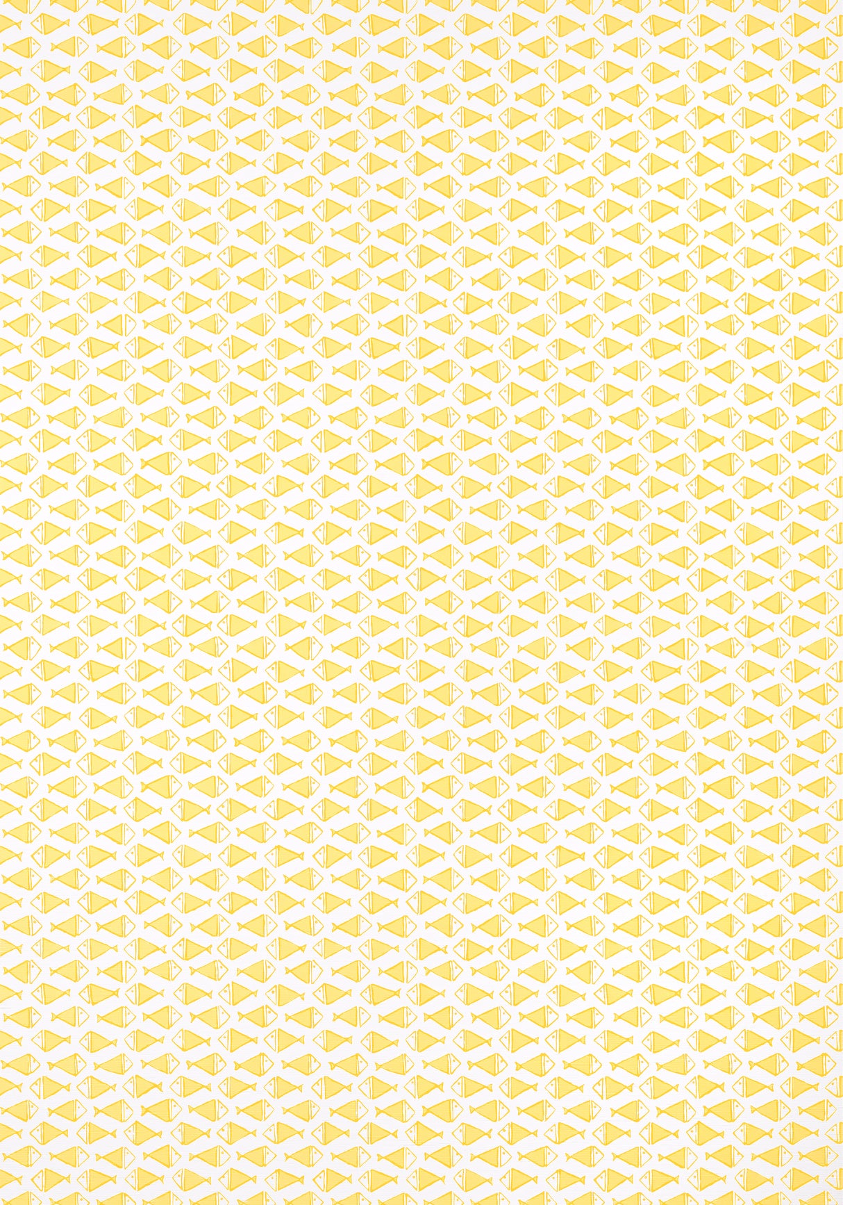 Thibaut T13323 PISCES Yellow Wallpaper