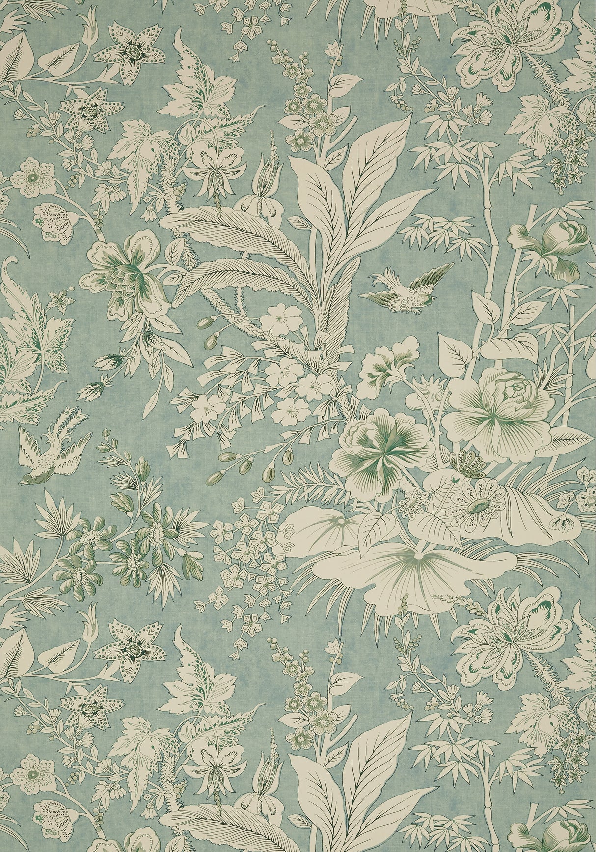 Thibaut T13603 ROSALIND Mist Wallpaper