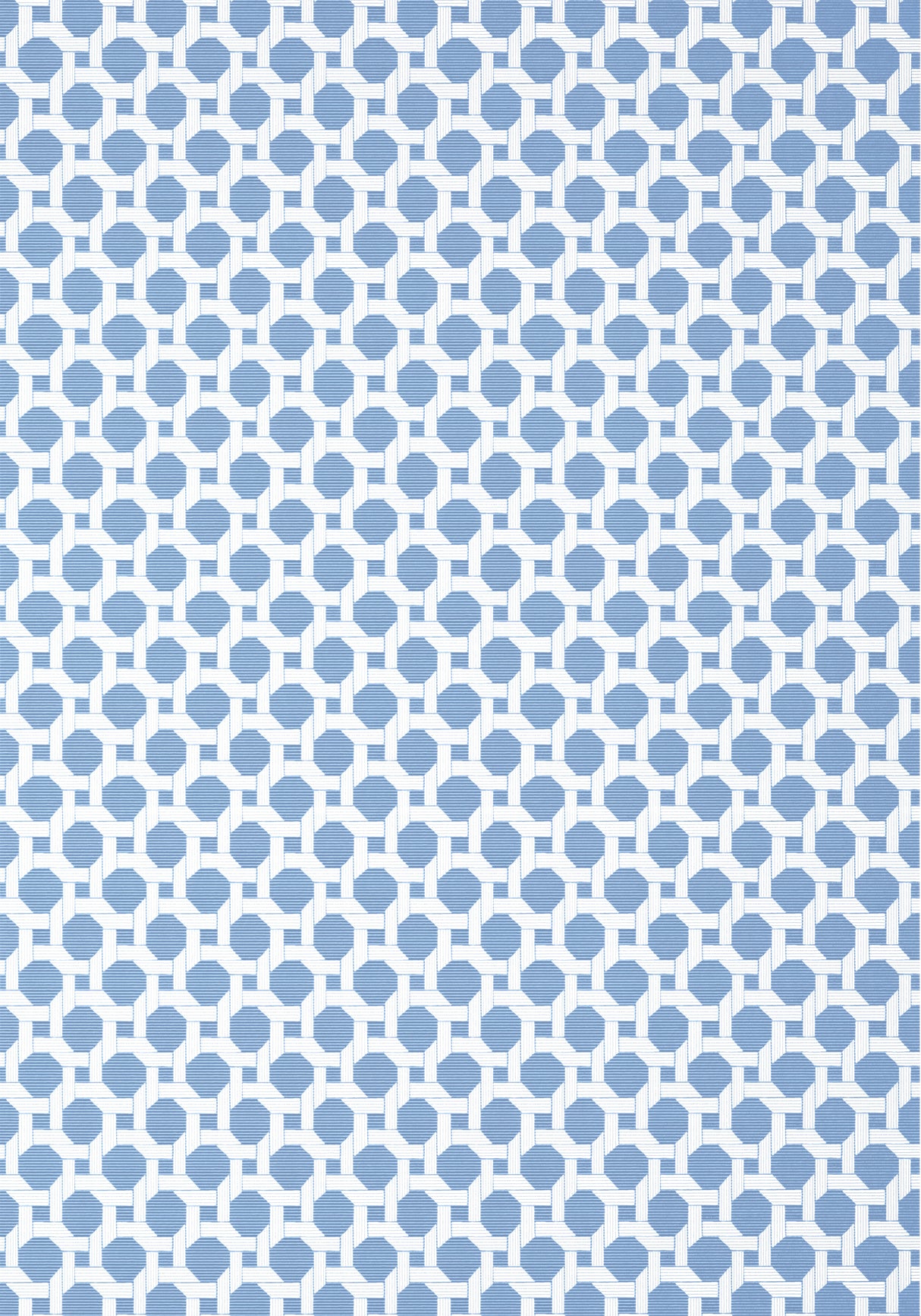 Thibaut T13962 CHARTER Blue Wallpaper