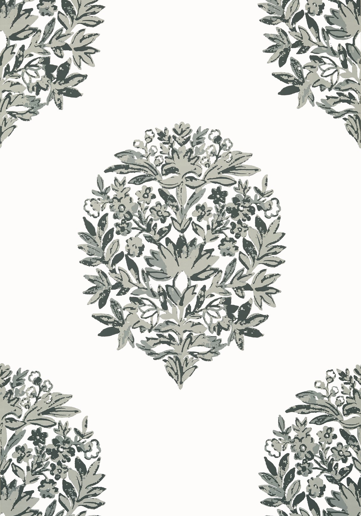 Thibaut T14324 RIDGEFIELD Grey Wallpaper