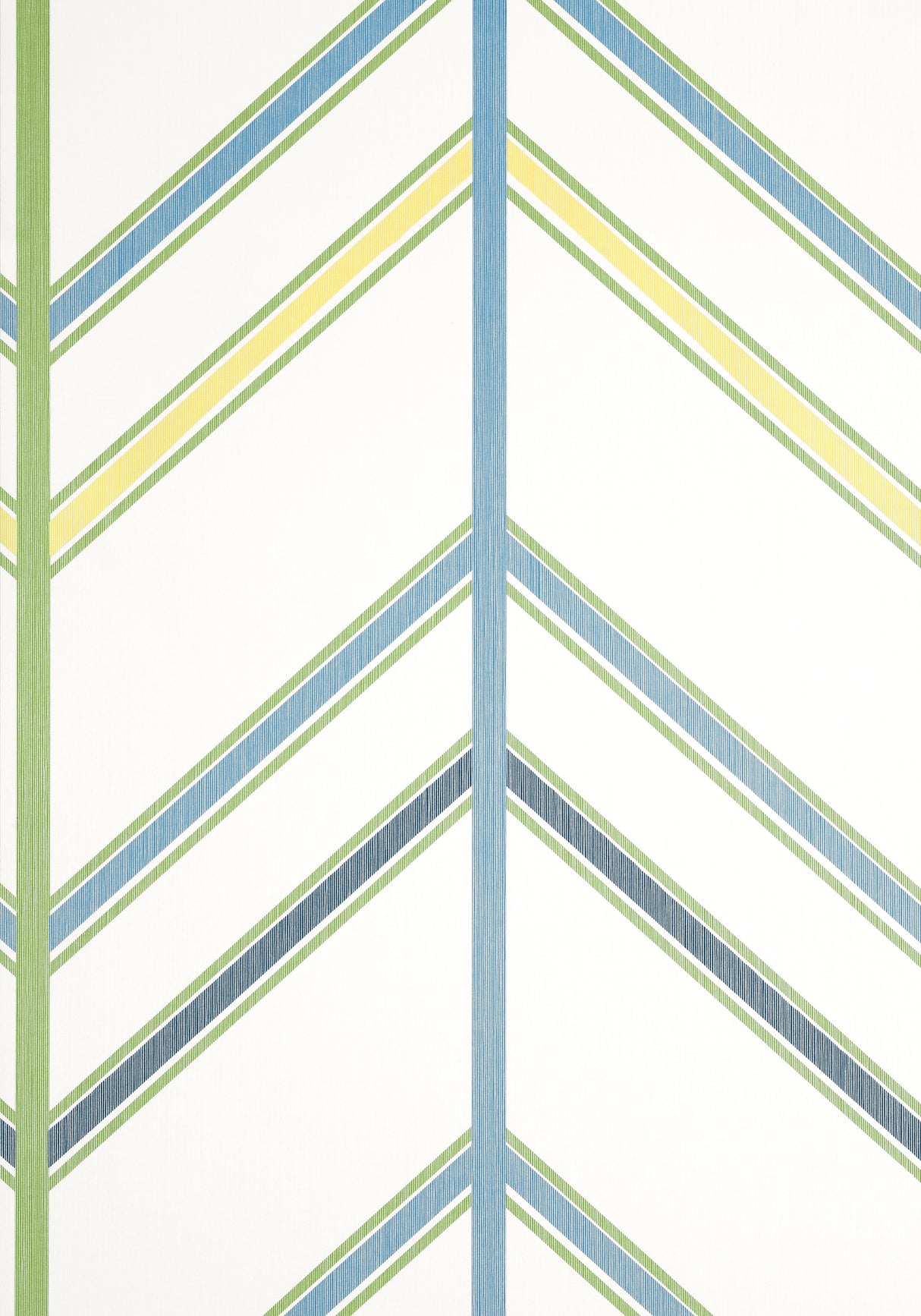 Thibaut T14354 VENTURA Blue and Green Wallpaper