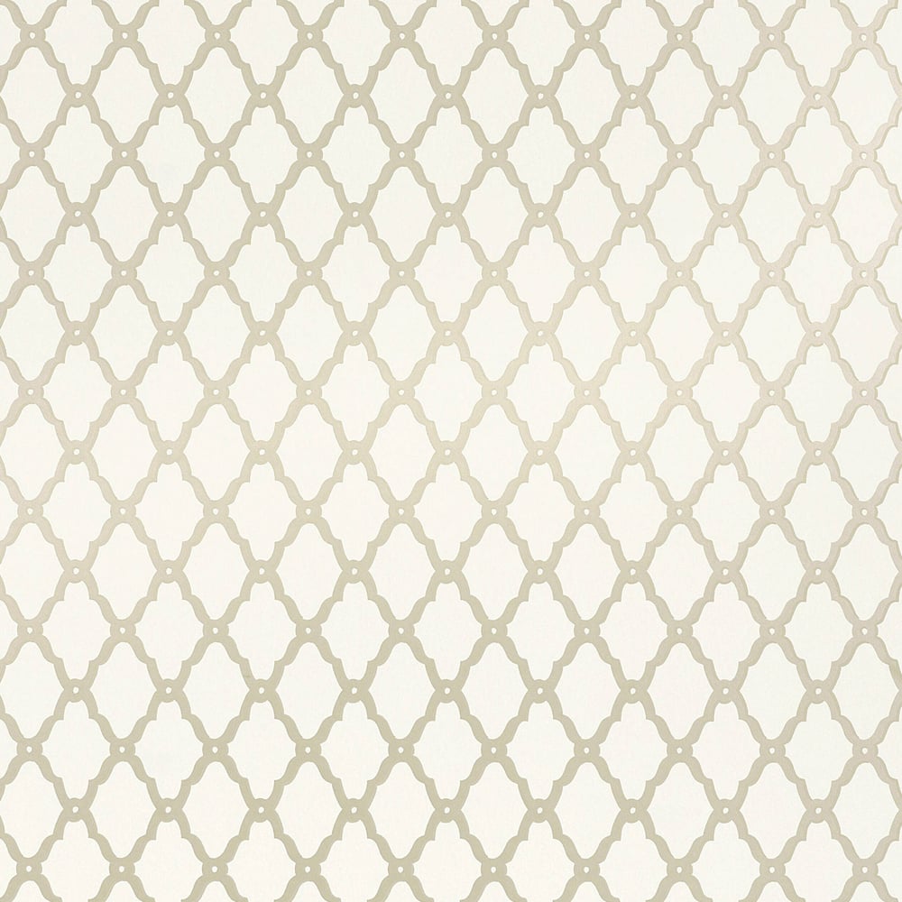 Thibaut T1816 ROTHBURY TRELLIS Linen Wallpaper