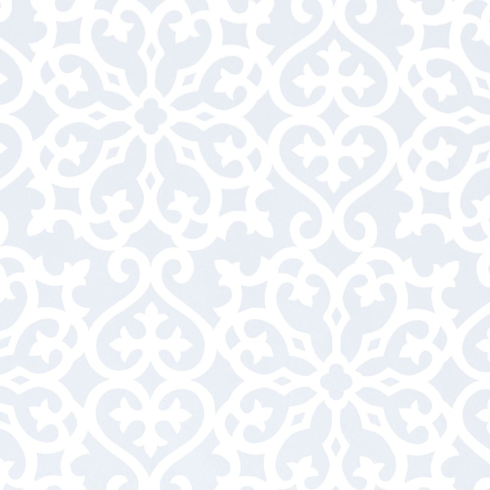Thibaut ALLISON T1823 in Light Blue Wallpaper - GEOMETRIC RE