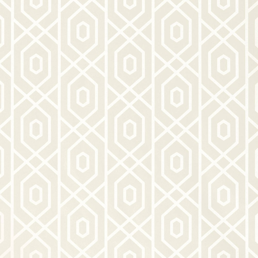 Thibaut T1875 PRESCOTT Ivory Wallpaper