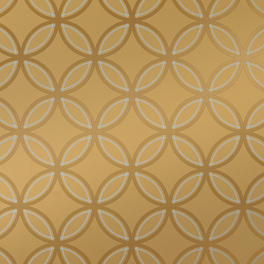 Thibaut T1898 KIRKOS Metallic Gold Wallpaper