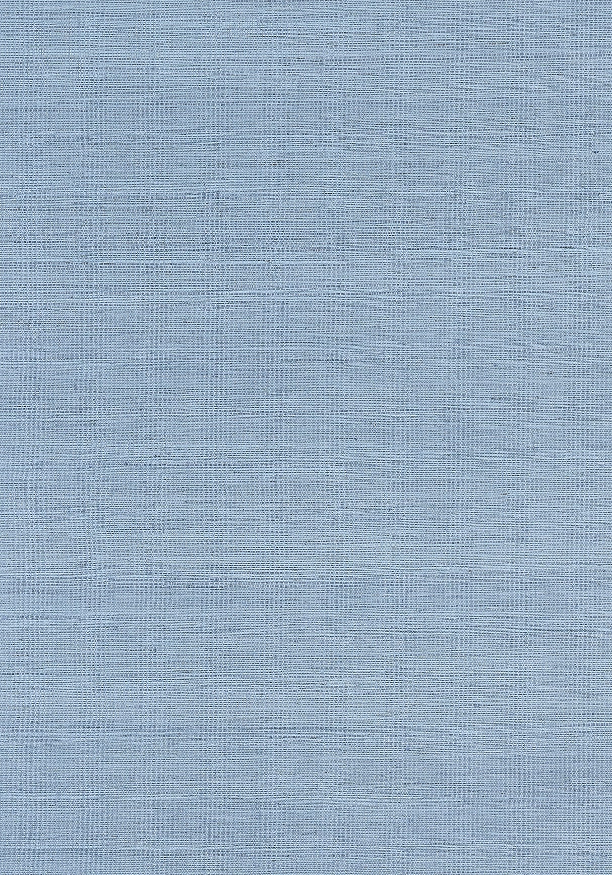 Thibaut T19619 SHANG EXTRA FINE SISAL Blue Dusk Wallpaper