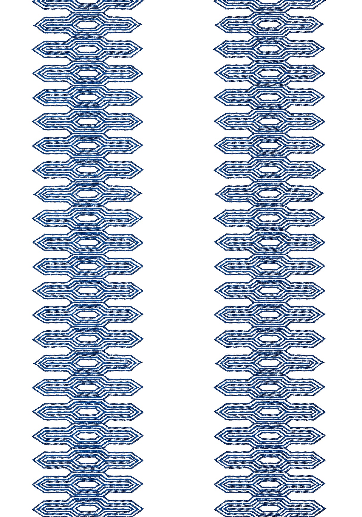 Thibaut T20810 NOLA STRIPE Navy Wallpaper