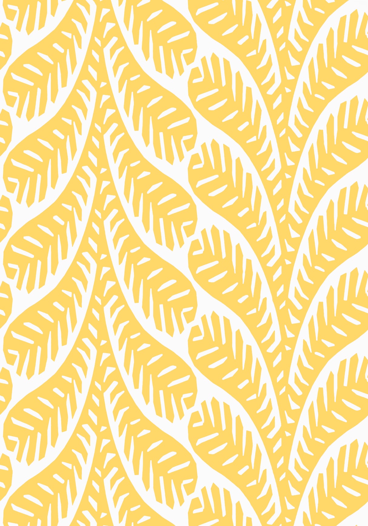Thibaut T20828 GINGER Yellow Wallpaper