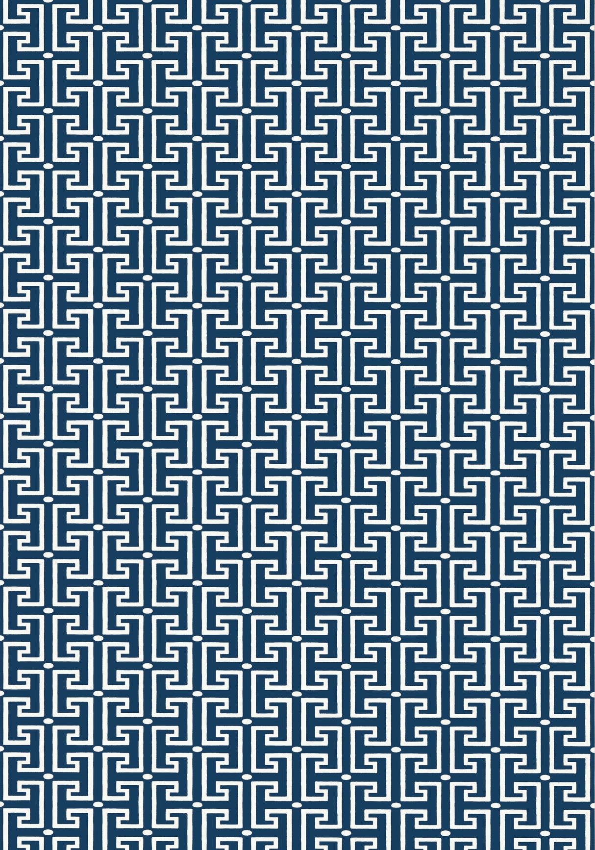 Thibaut T20866 T-SQUARE Navy and White Wallpaper