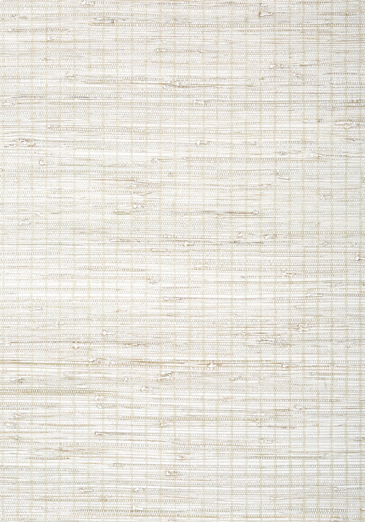 Thibaut T24083 SUTTON STRIPE Beige on White Wallpaper