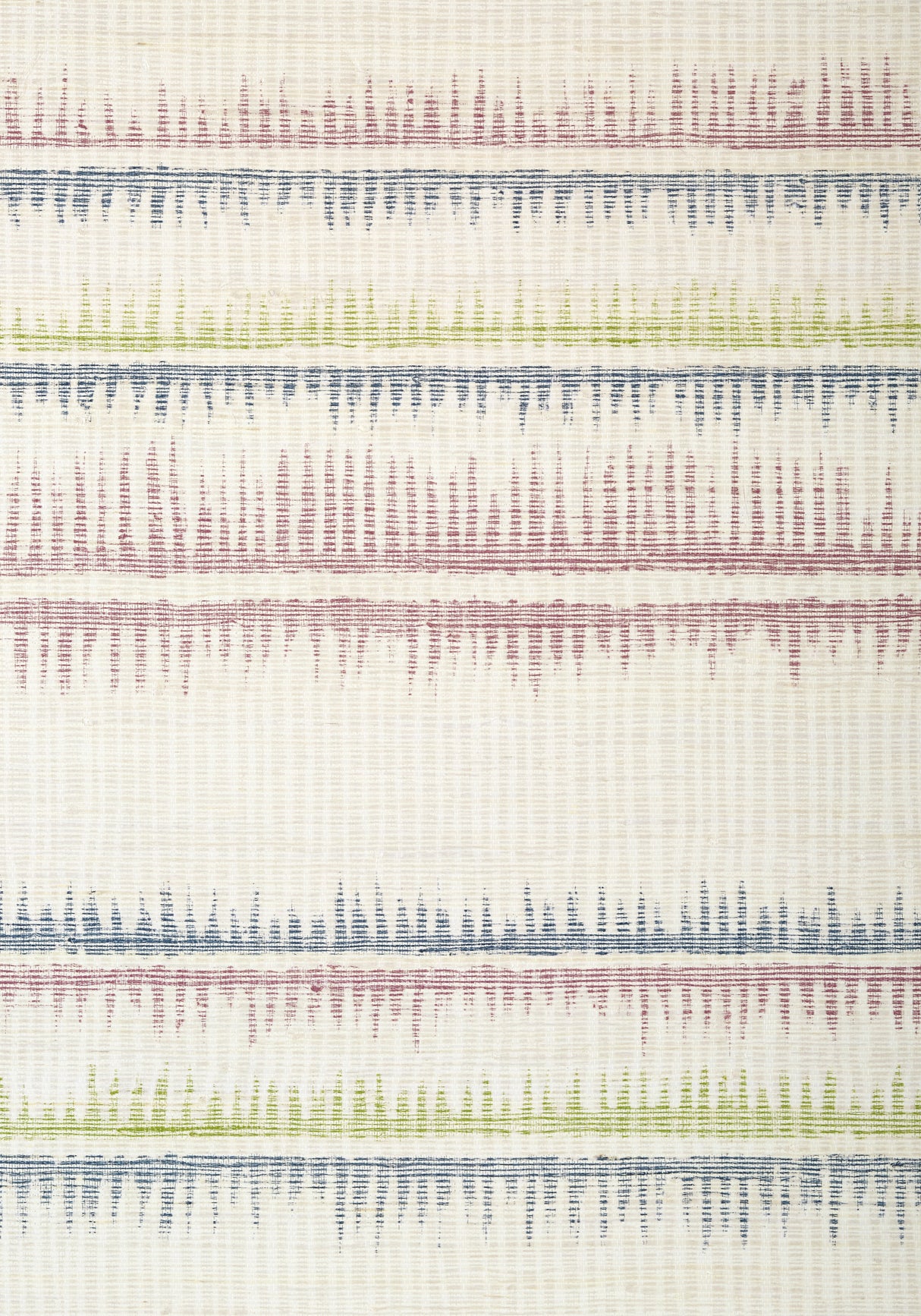 Thibaut T24135 PASSAGE Plum and Blue Wallpaper