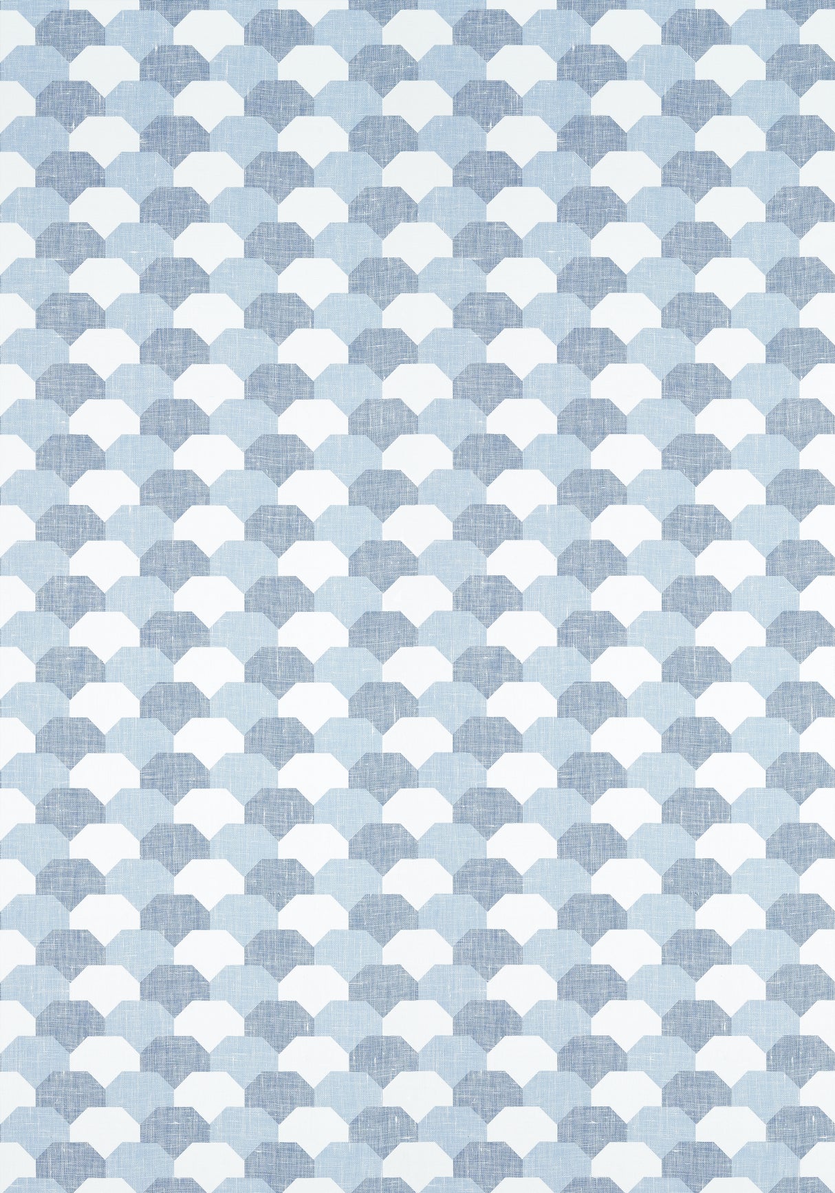 Thibaut T27010 HIDDEN HILLS Navy and White Wallpaper