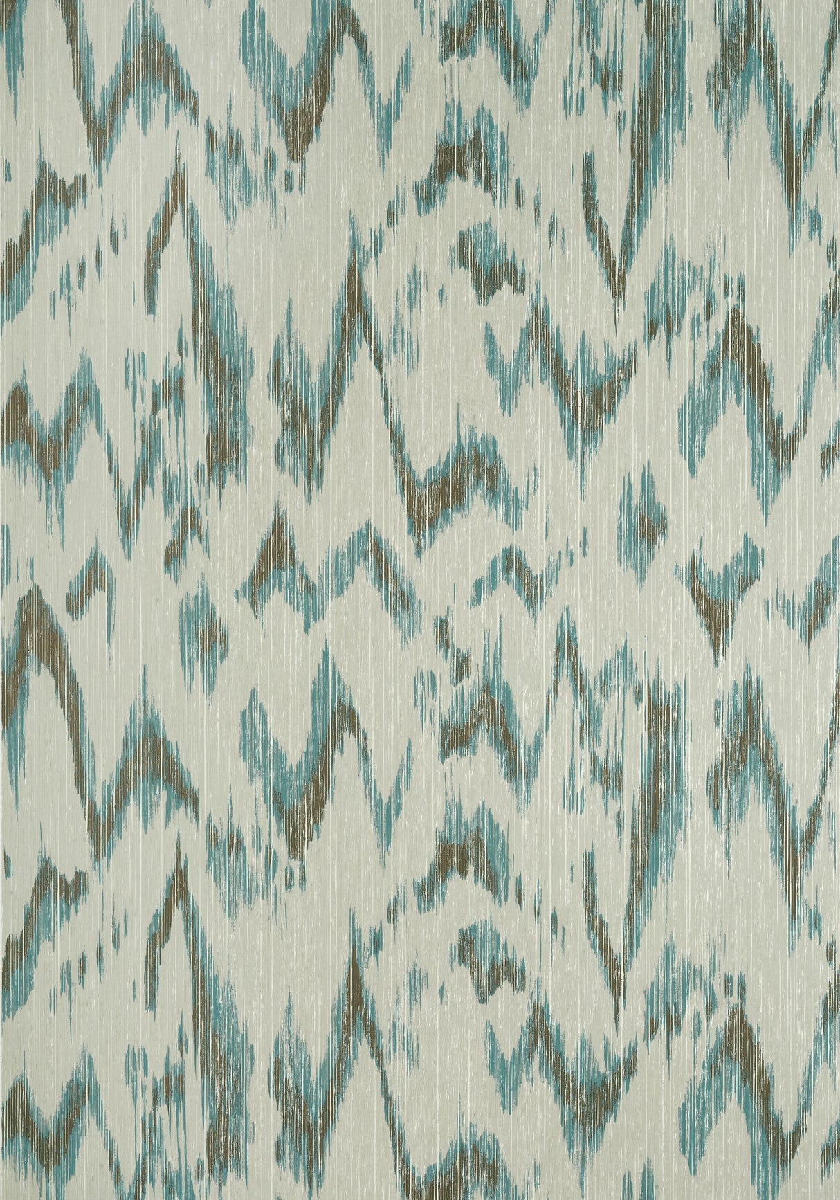 Thibaut T27014 POINT LOBOS Brown and Teal Wallpaper