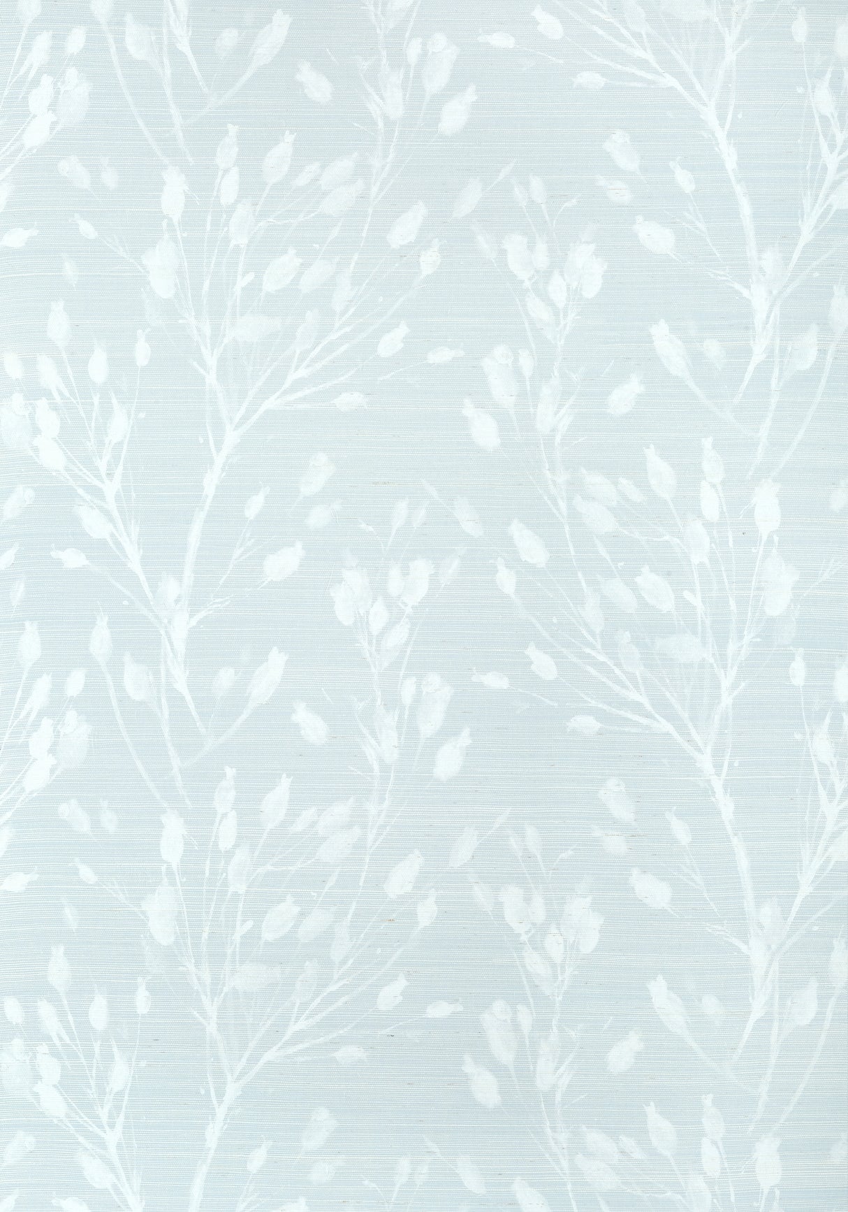 Thibaut T27022 WILD FLOWER Sleepy Blue Wallpaper