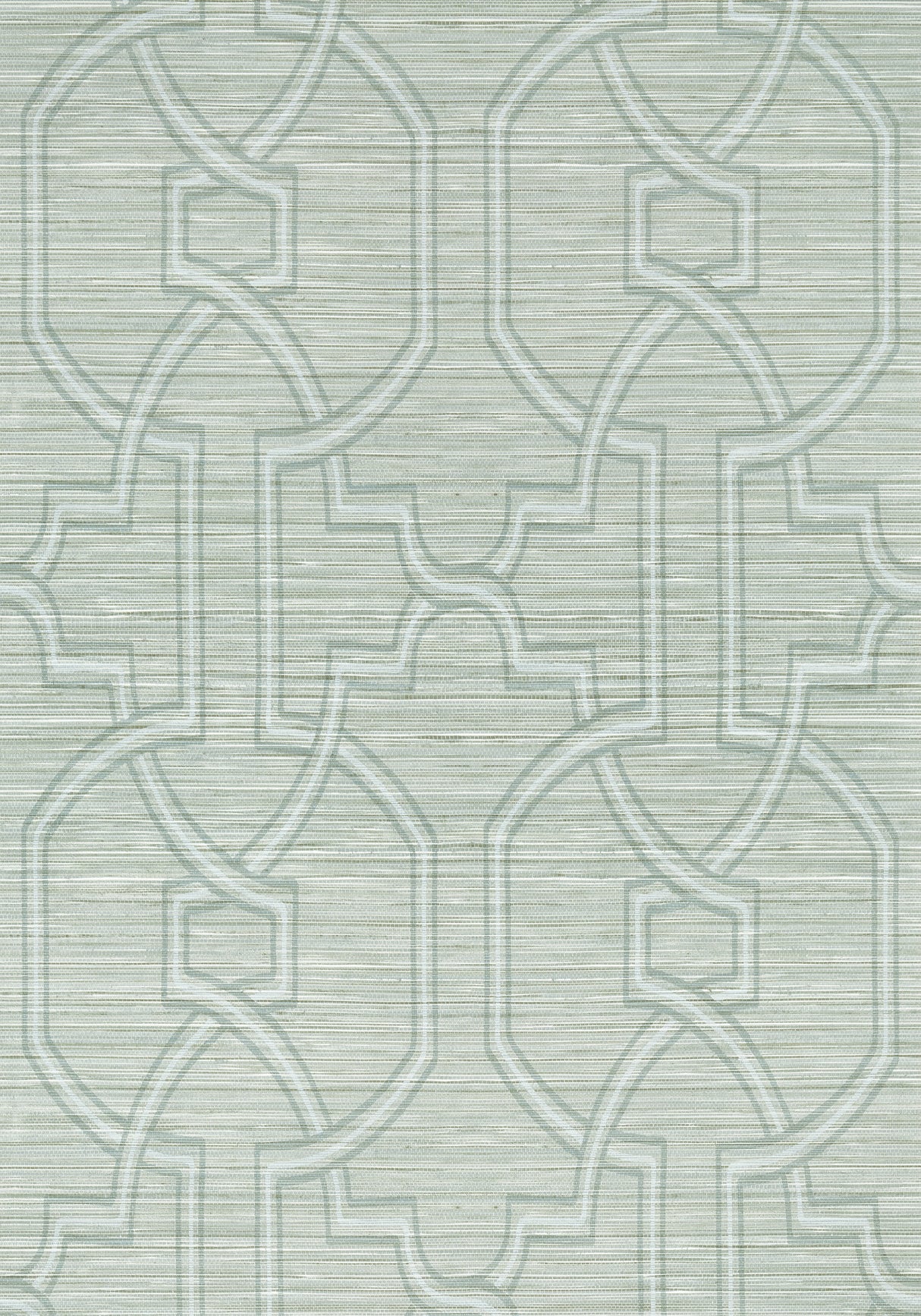 Thibaut T279 PROMENADE Robin's Egg Wallpaper