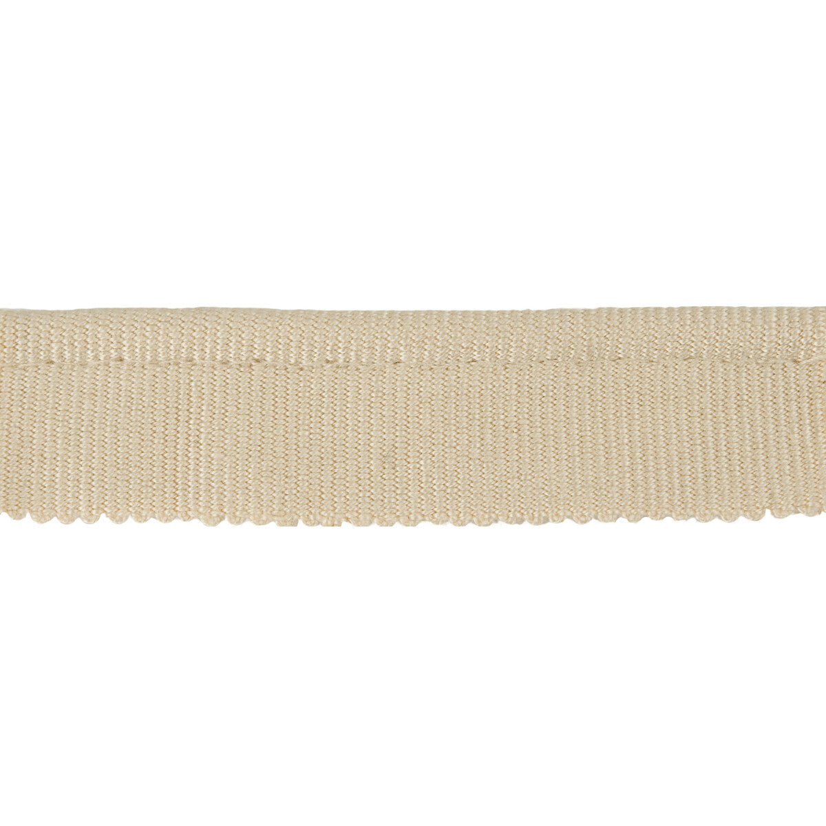 KRAVET COUTURE T30559.16.0 FAILLE CORD CHAMPAGNE TRIM - Eade's Wallpaper