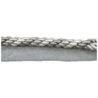 KRAVET COUTURE T30560.11.0 TONAL CORD GREY FROST TRIM - Eade's Wallpaper