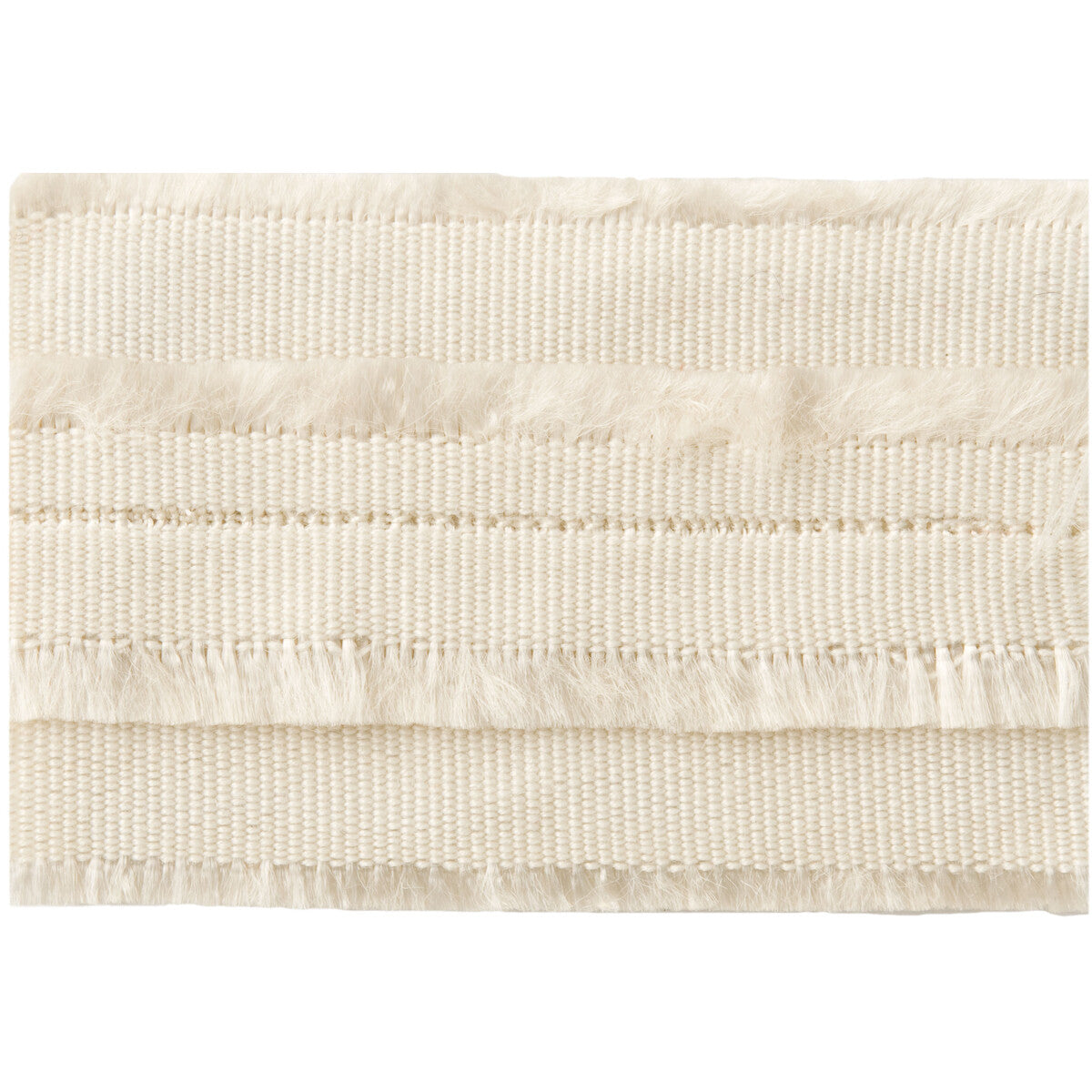 KRAVET COUTURE T30564.1.0 FRINGED BORDER PEARL TRIM - Eade's Wallpaper