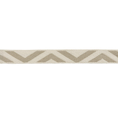 KRAVET DESIGN T30672.106.0 GEO CLUB BORDER MOONSTONE TRIM - Eade's Wallpaper