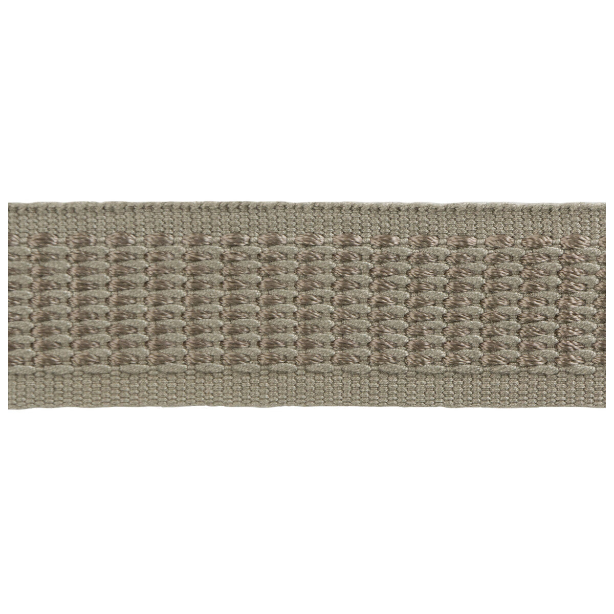 KRAVET DESIGN T30675.106.0 OBLIXE BAND MINK TRIM - Eade's Wallpaper