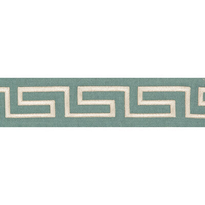 KRAVET COUTURE T30689.35.0 KEYSTONE BORDER JADE TRIM - Eade's Wallpaper