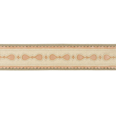 KRAVET COUTURE T30718.30.0 TYROLEAN BAND FAWN TRIM - Eade's Wallpaper