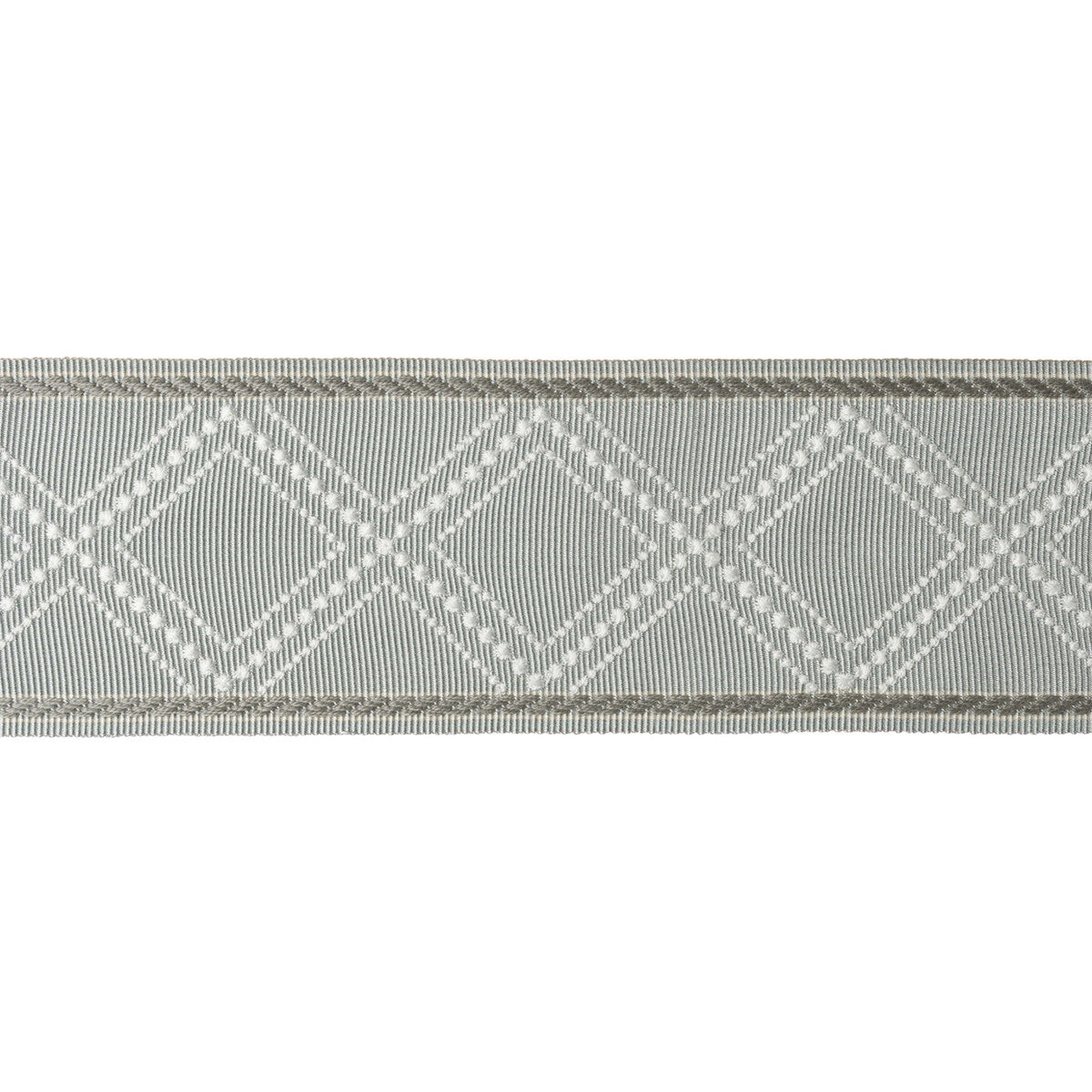 KRAVET DESIGN T30744.115.0 DIAMOND TRELLIS VAPOR TRIM - Eade's Wallpaper