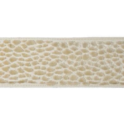 KRAVET DESIGN T30746.1.0 VELVET PEBBLE PEARL TRIM - Eade's Wallpaper