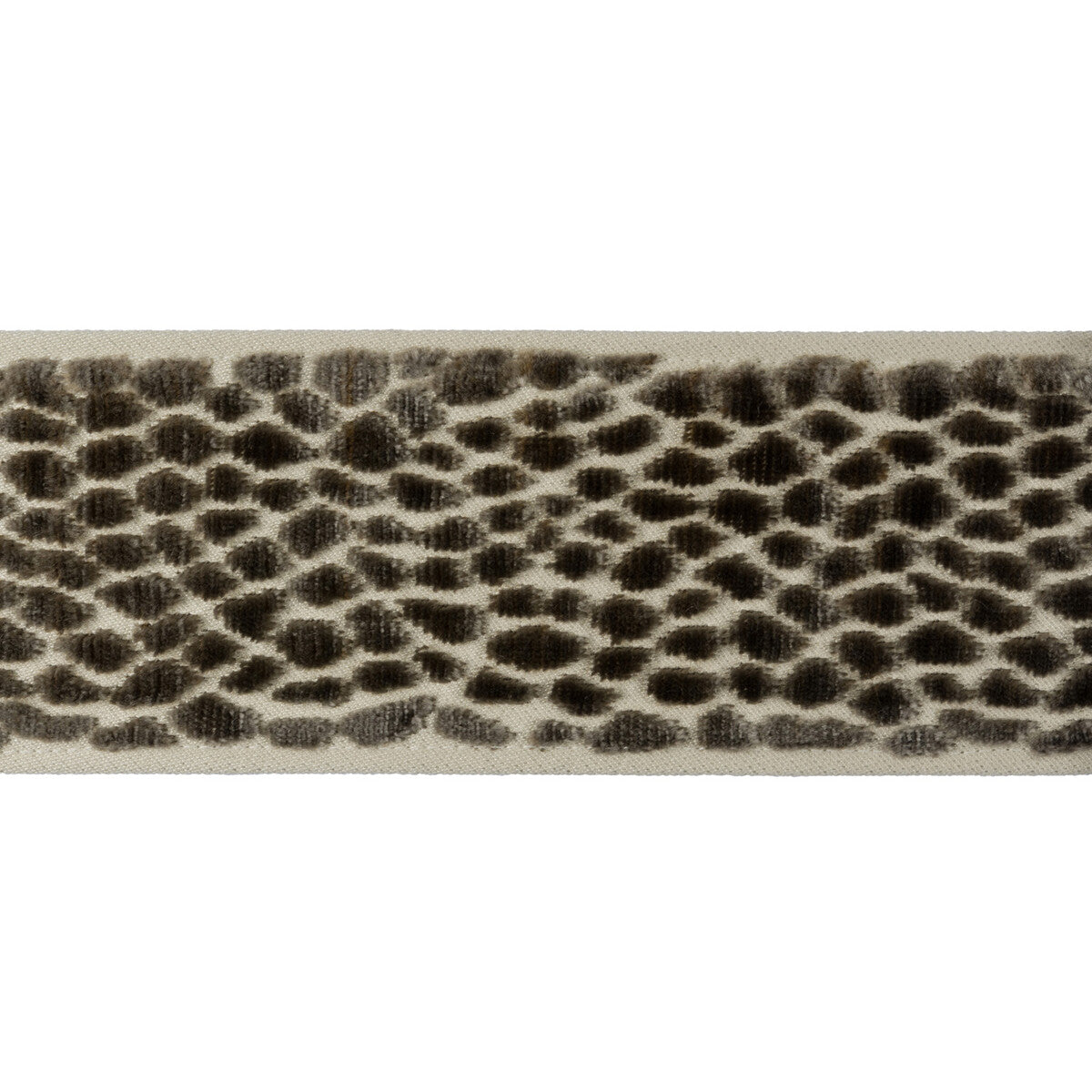 KRAVET DESIGN T30746.611.0 VELVET PEBBLE SMOKE TRIM - Eade's Wallpaper