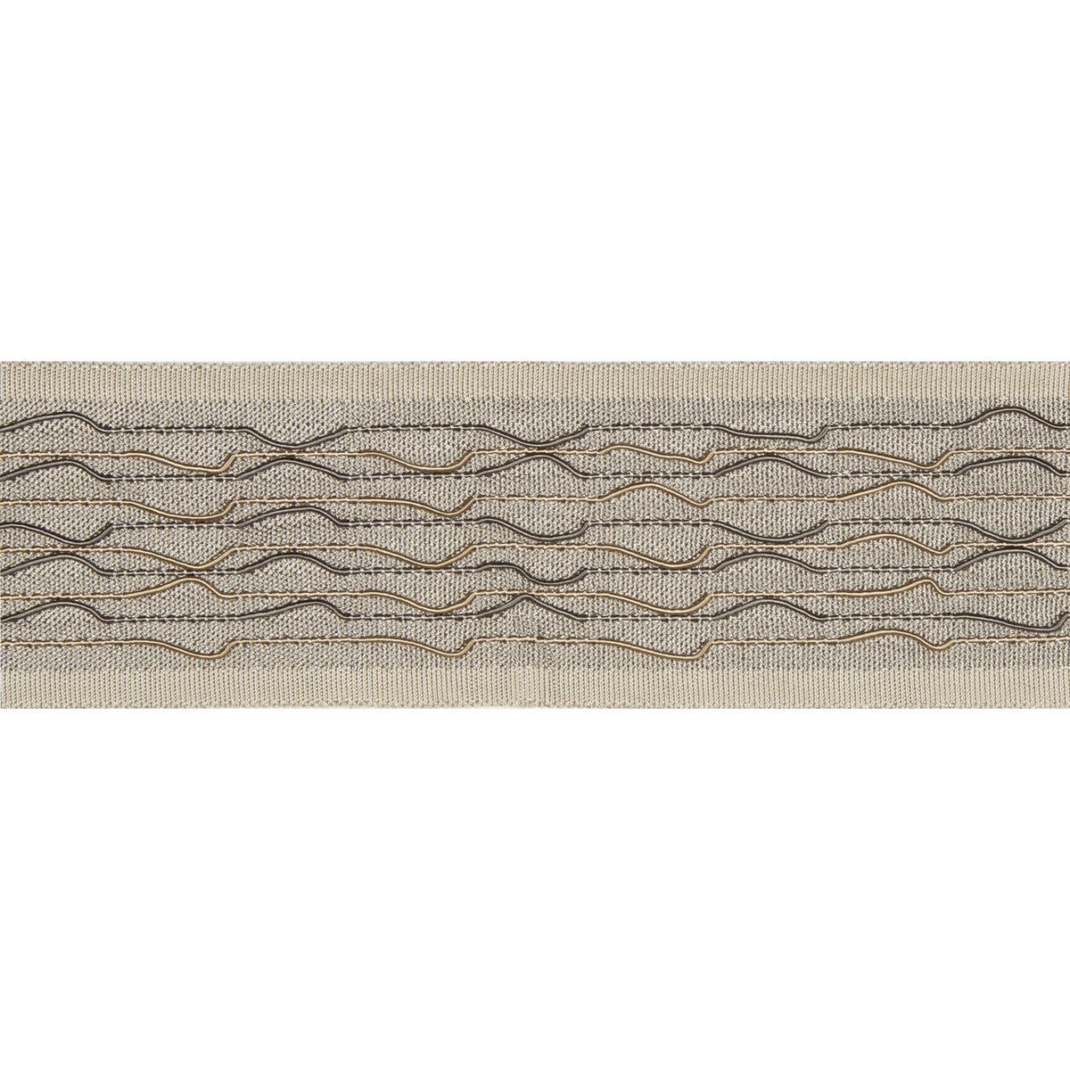 KRAVET DESIGN T30767.1106.0 FINE LINES WARM GREY TRIM - Eade's Wallpaper