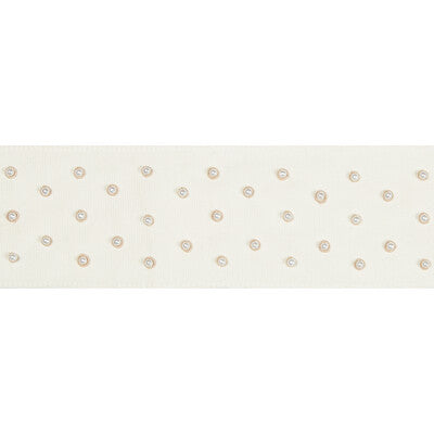 KRAVET DESIGN T30777.1.0 PEARL DOTS PEARL TRIM - Eade's Wallpaper