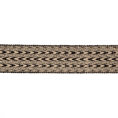 KRAVET COUTURE T30820.816.0 ONDE CHARCOAL TRIM - Eade's Wallpaper