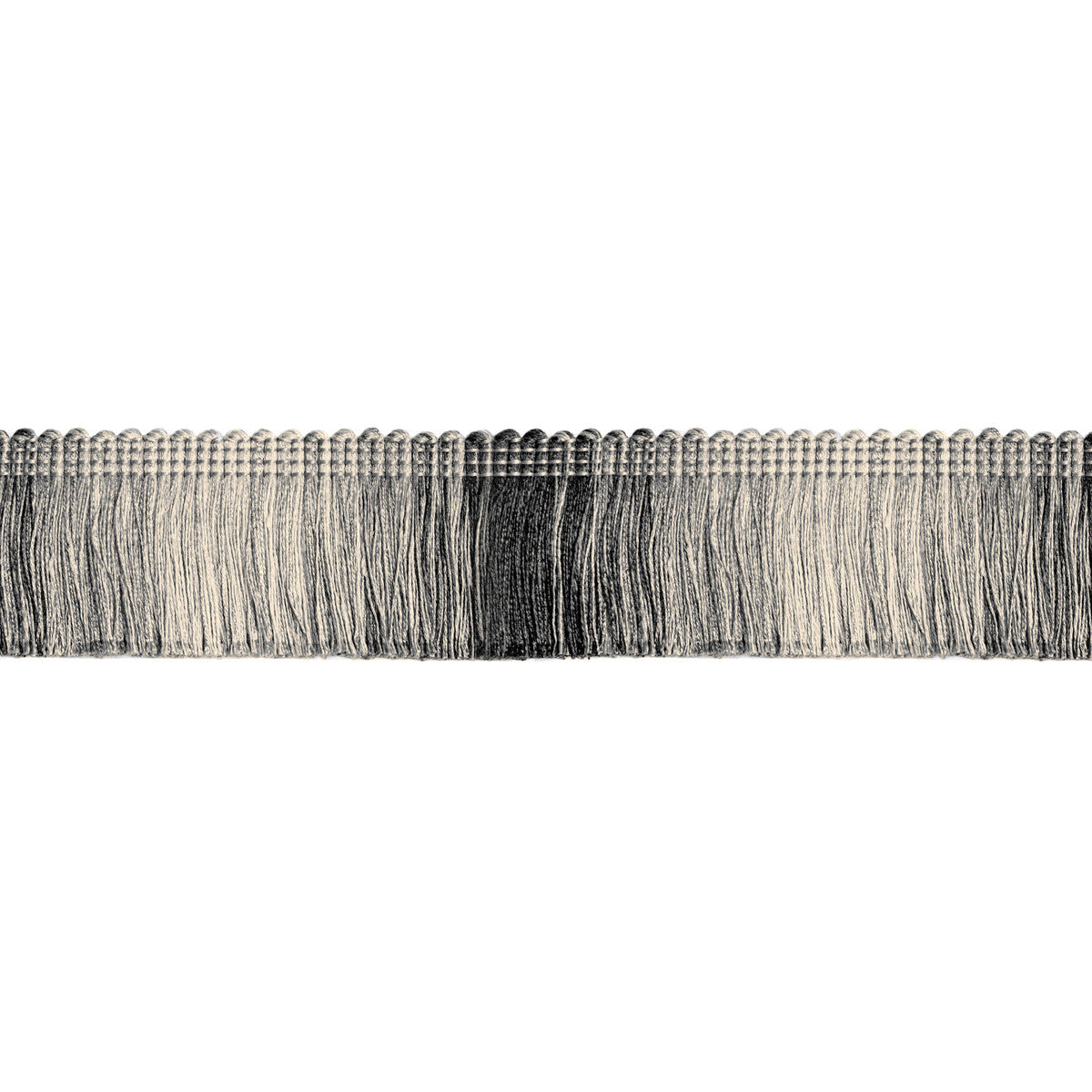 KRAVET COUTURE T30824.21.0 DAINTREE FRINGE NOIR TRIM - Eade's Wallpaper