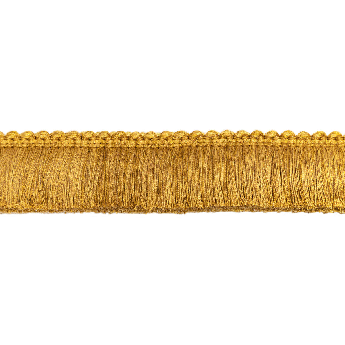 KRAVET COUTURE T30825.4.0 SOJOURN FRINGE OCHRE TRIM - Eade's Wallpaper