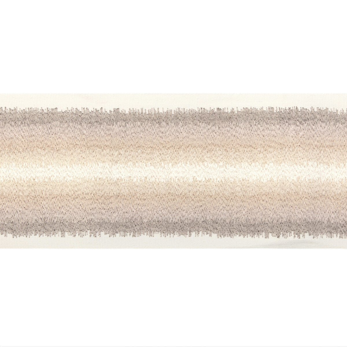 KRAVET COUTURE T30838.1611.0 OMBRE WIDE TAPE STONE TRIM - Eade's Wallpaper