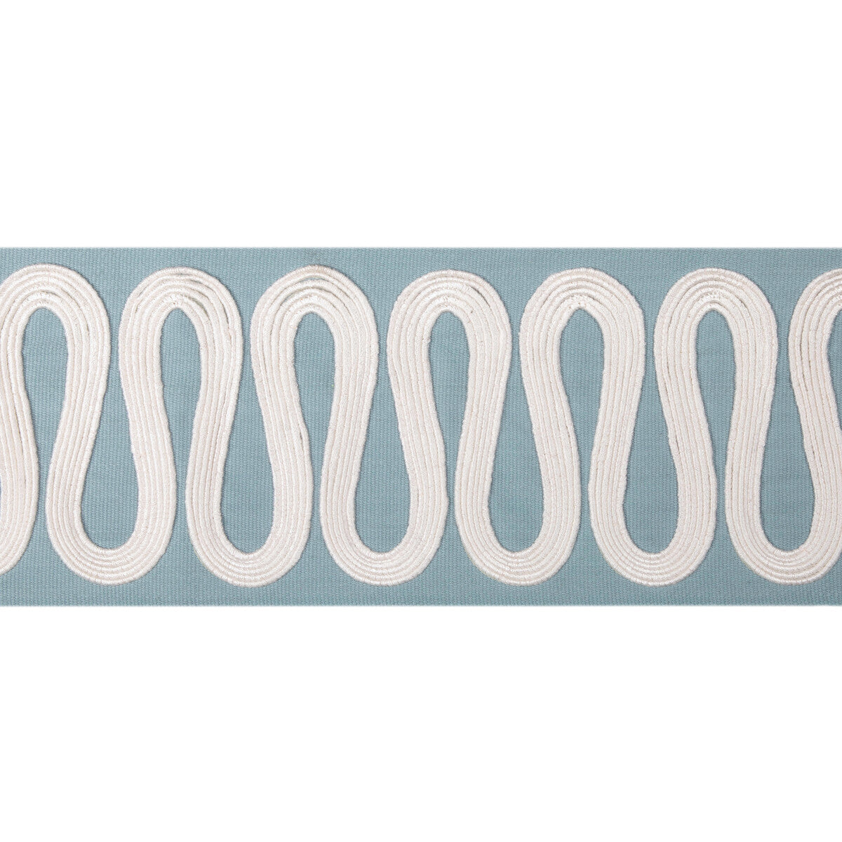 KRAVET COUTURE T30840.515.0 WIGGLE WIDE TAPE DELFT TRIM - Eade's Wallpaper