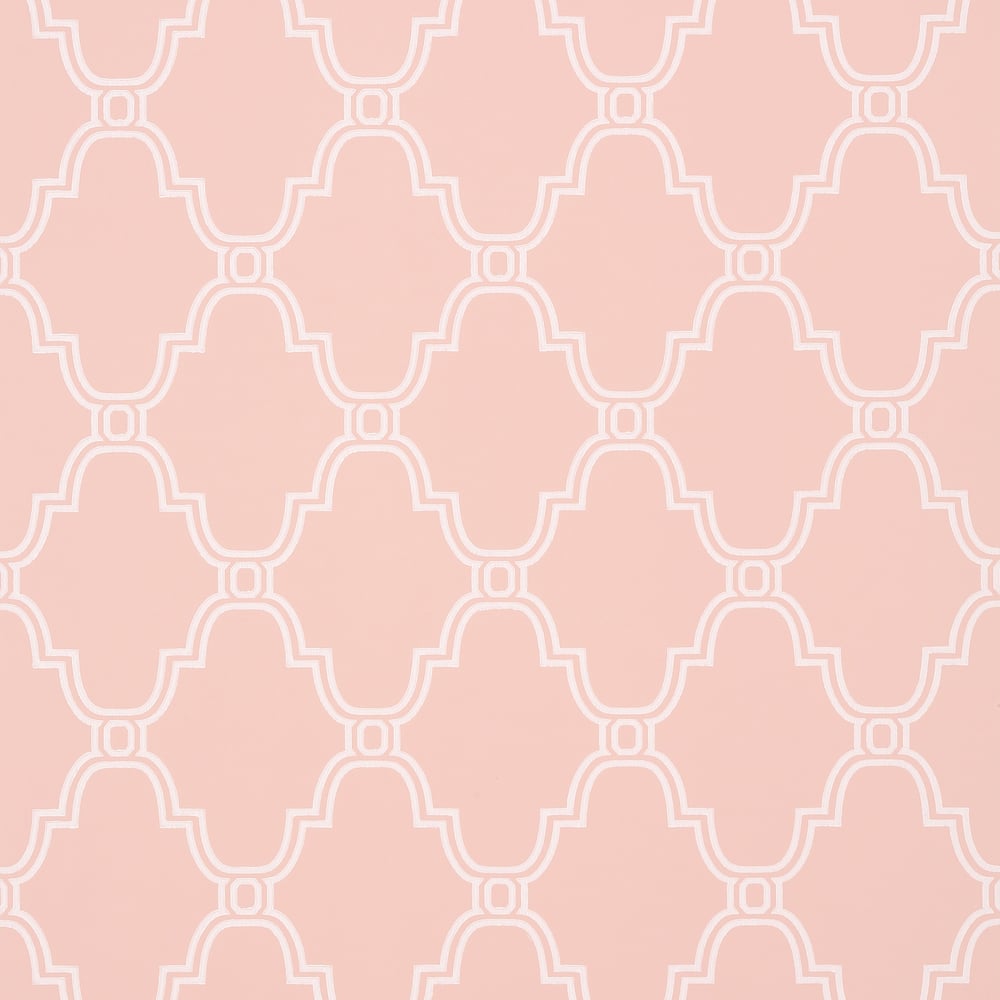 Thibaut T35117 STANBURY TRELLIS Pink Wallpaper