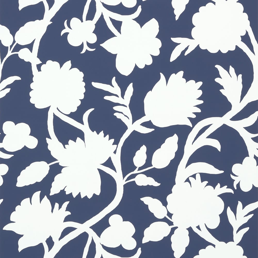 Thibaut T35141 CABRERA Navy Wallpaper