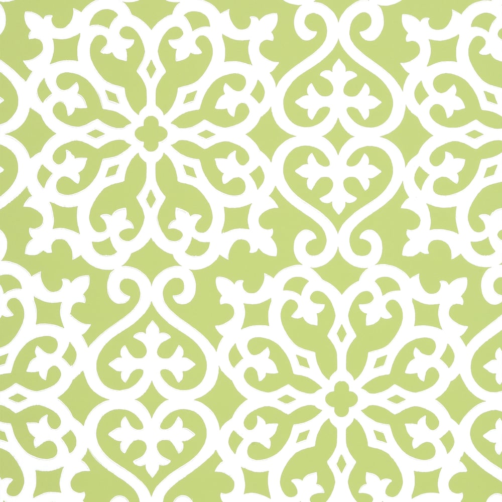 Thibaut T35178 ALLISON Apple Green Wallpaper