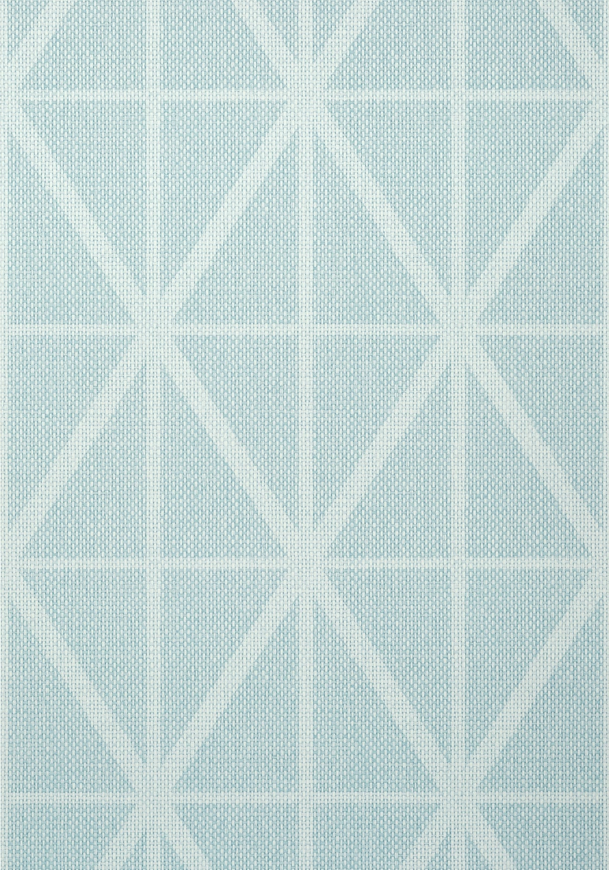 Thibaut T362 CAFE WEAVE TRELLIS Soft Blue Wallpaper