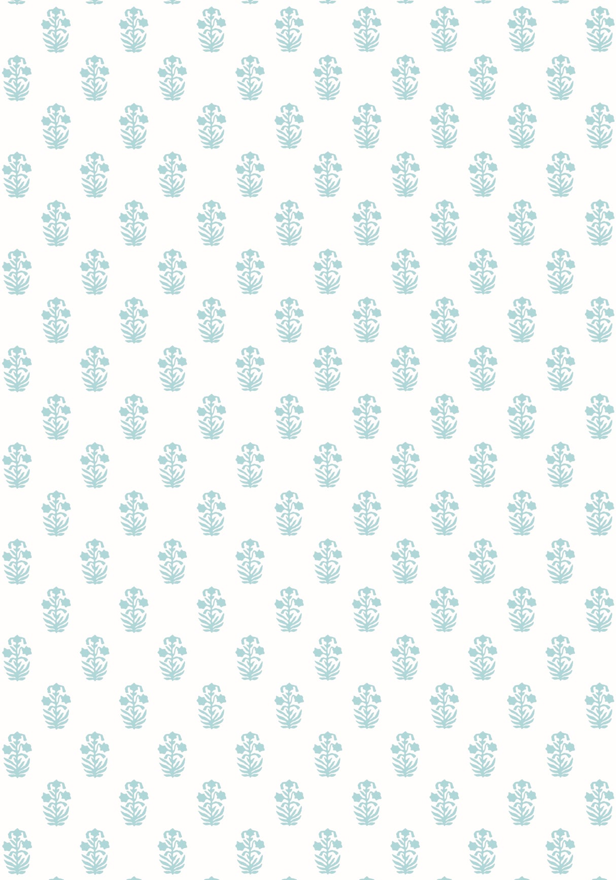 Thibaut T36401 CORWIN Seaglass on White Wallpaper