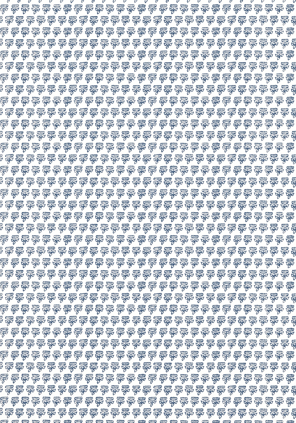 Thibaut T36445 MIMI Navy Wallpaper