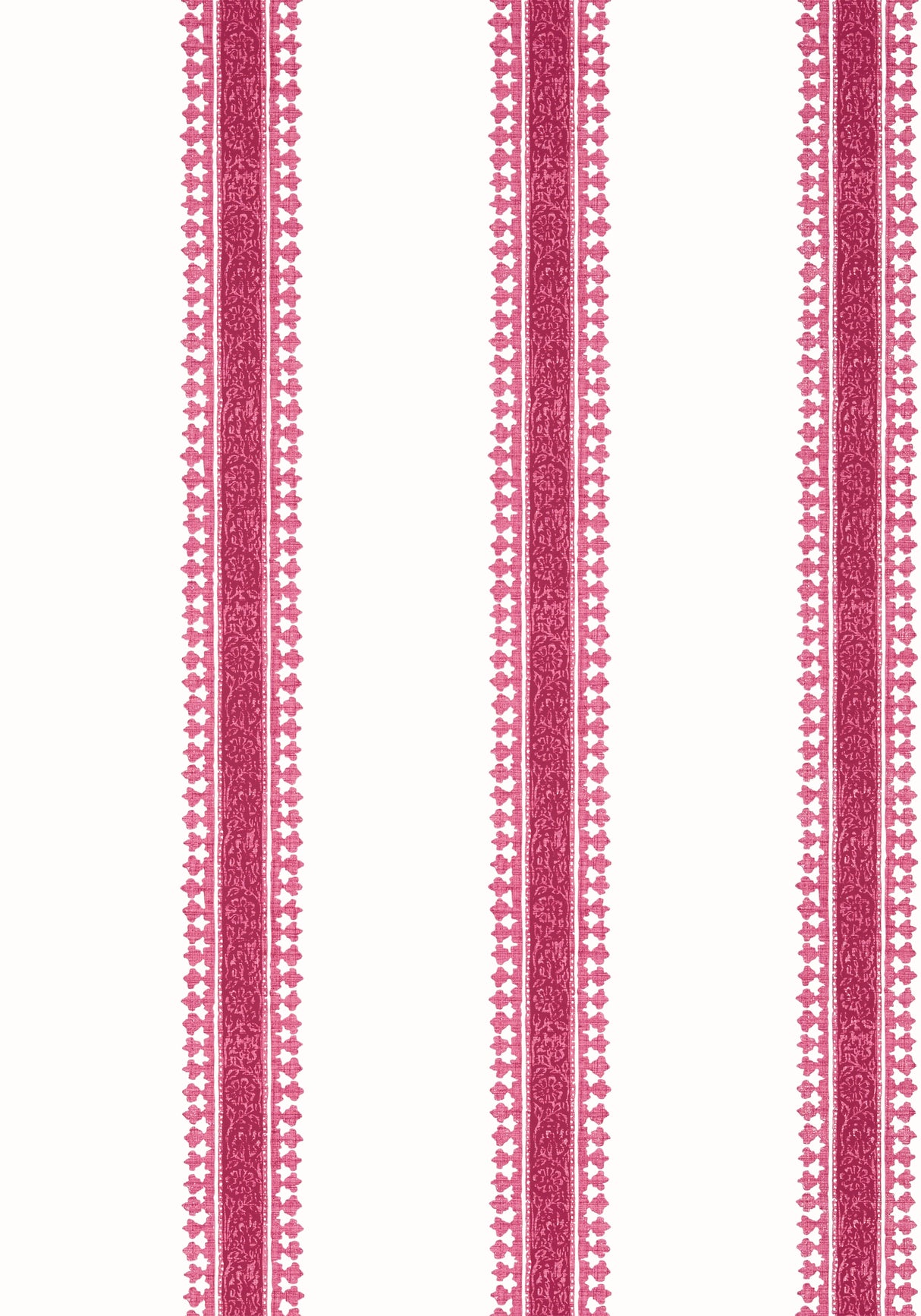 Thibaut T36469 CAMBRIDGE STRIPE Raspberry Wallpaper