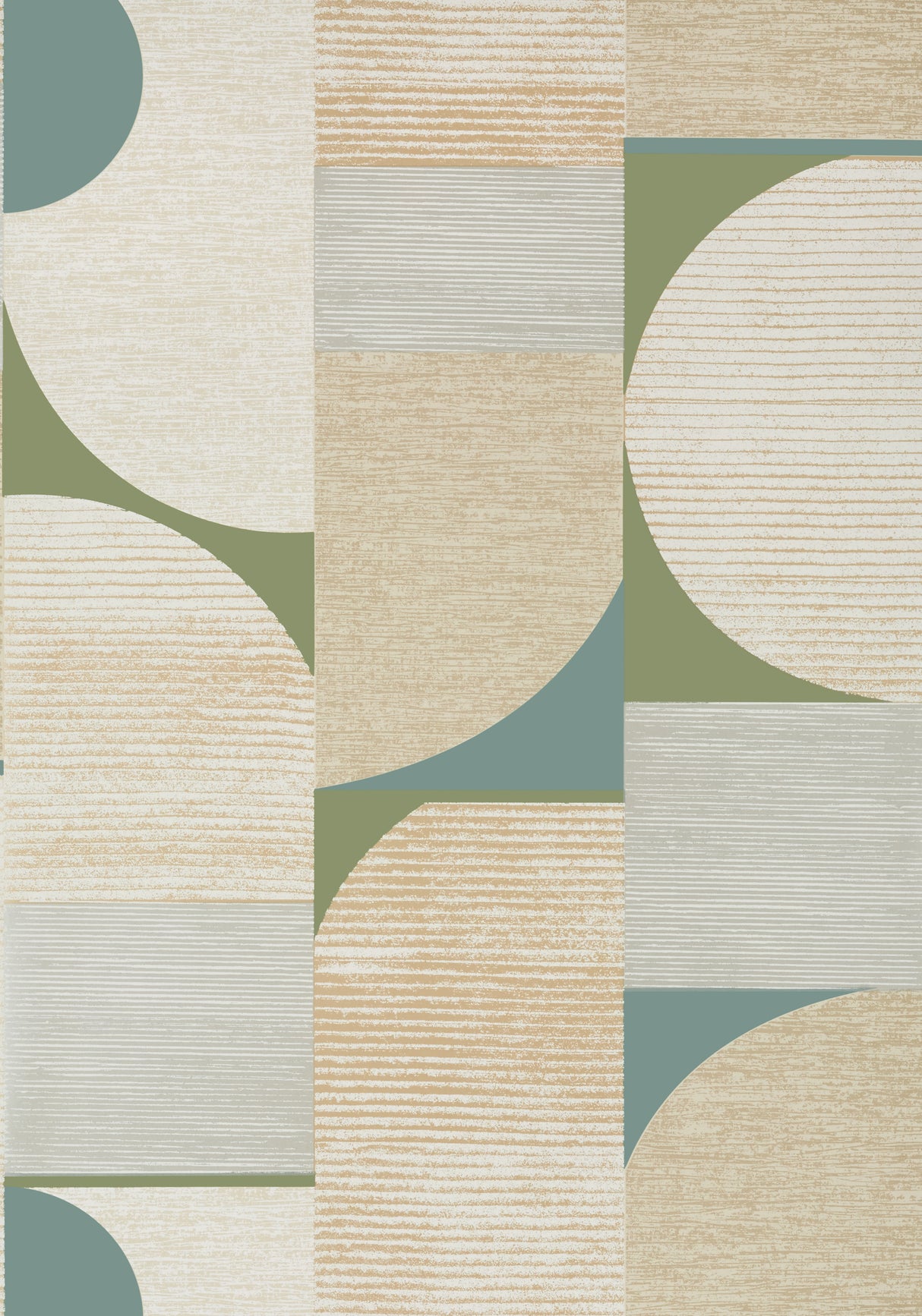 Thibaut T41026 SATURN Metallic Gold and Moss Wallpaper