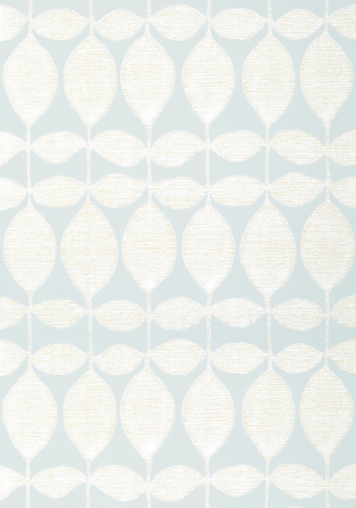 Thibaut T41043 LOLA Pearl on Soft Blue Wallpaper