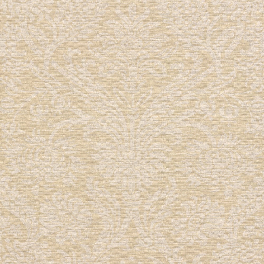 Thibaut T4111 WHITNEY DAMASK Beige Wallpaper